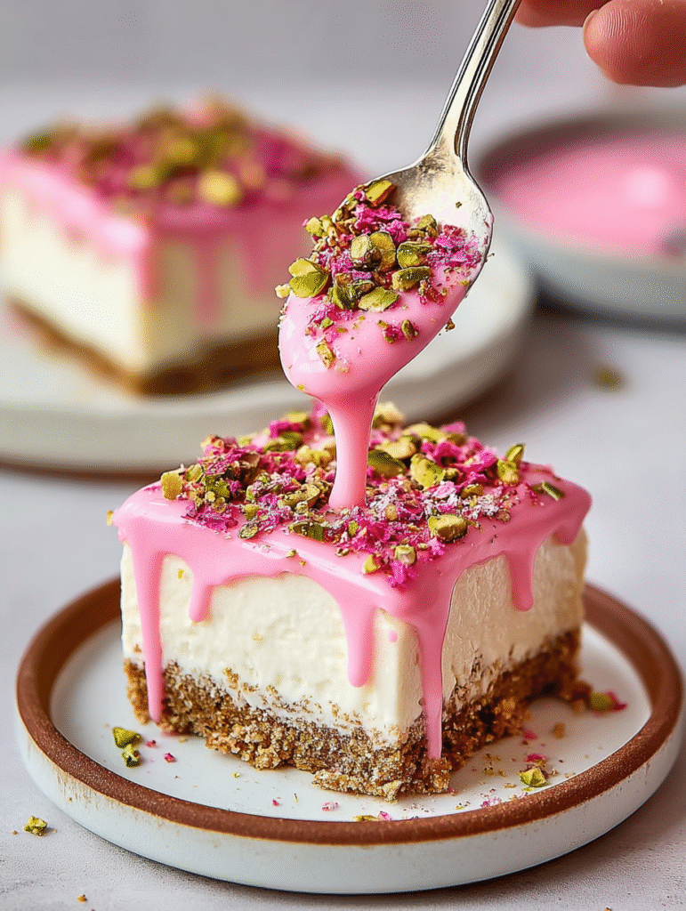 Pistachio Rose Milk Cake Recipe to Delight