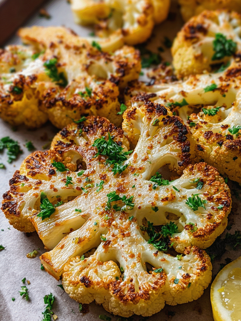 Roasted Cauliflower Steaks