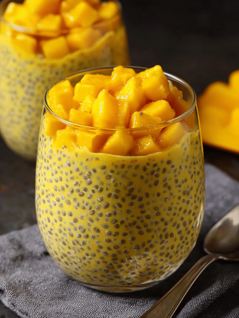 Tropical Mango Chia Pudding