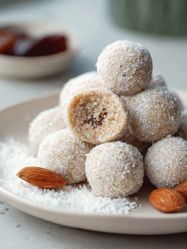 Vanilla Protein Balls (Easy No-Bake Healthy Snack)