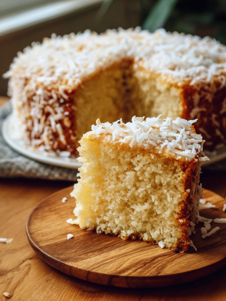 Vegan Coconut Cake