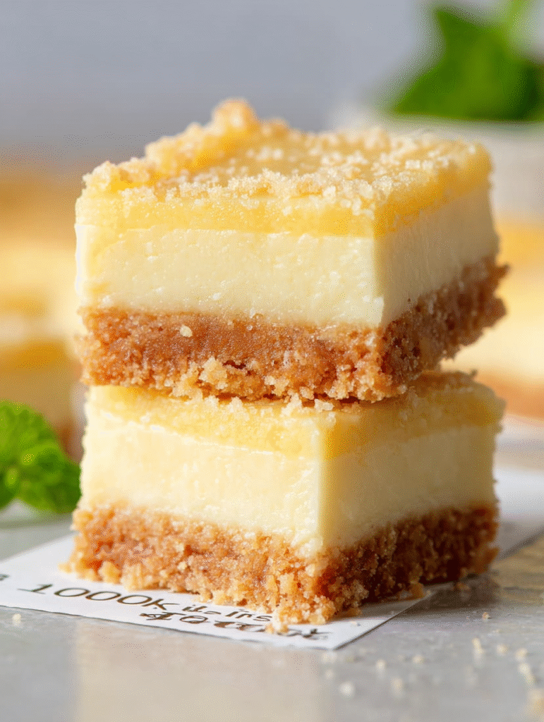 Creamy Lemon Squares