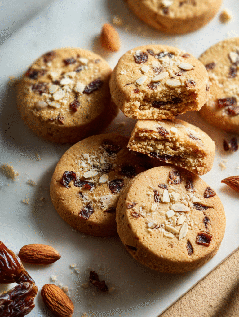 Date Almond Butter Cookies (Easy Buttery Naturally Sweet Cookie Recipe)