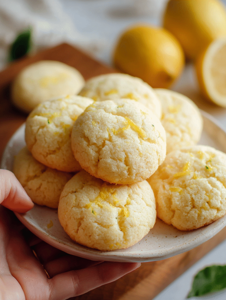 Lemon Cookies Recipe (Soft, Buttery & Zesty Perfection)