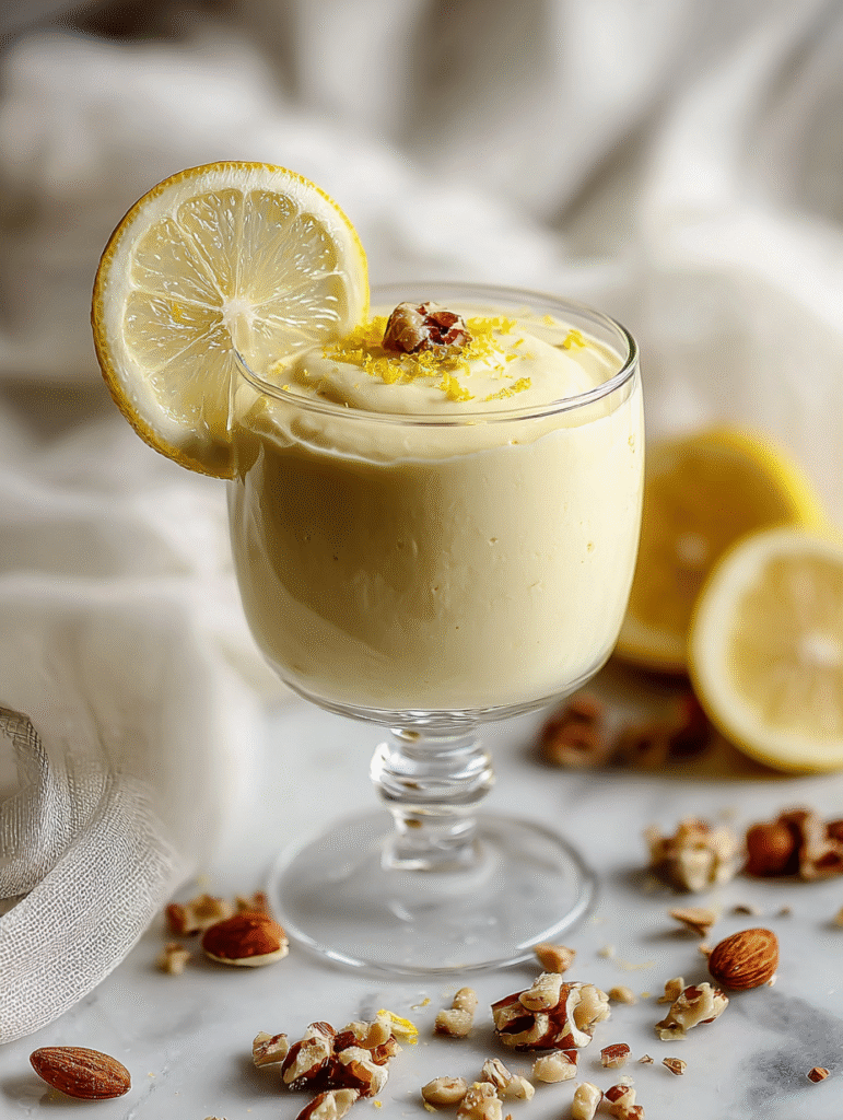 The Best Lemon Cream Chia Pudding