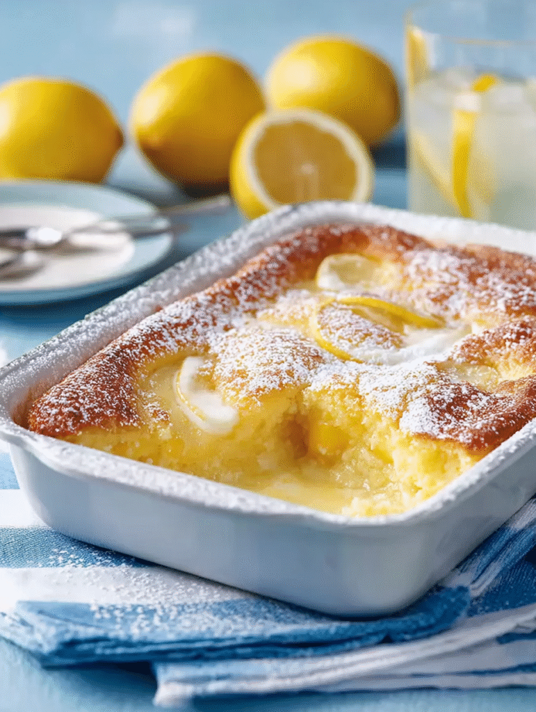 Paul Hollywood’s Favorite One-Bowl Lemon Dessert