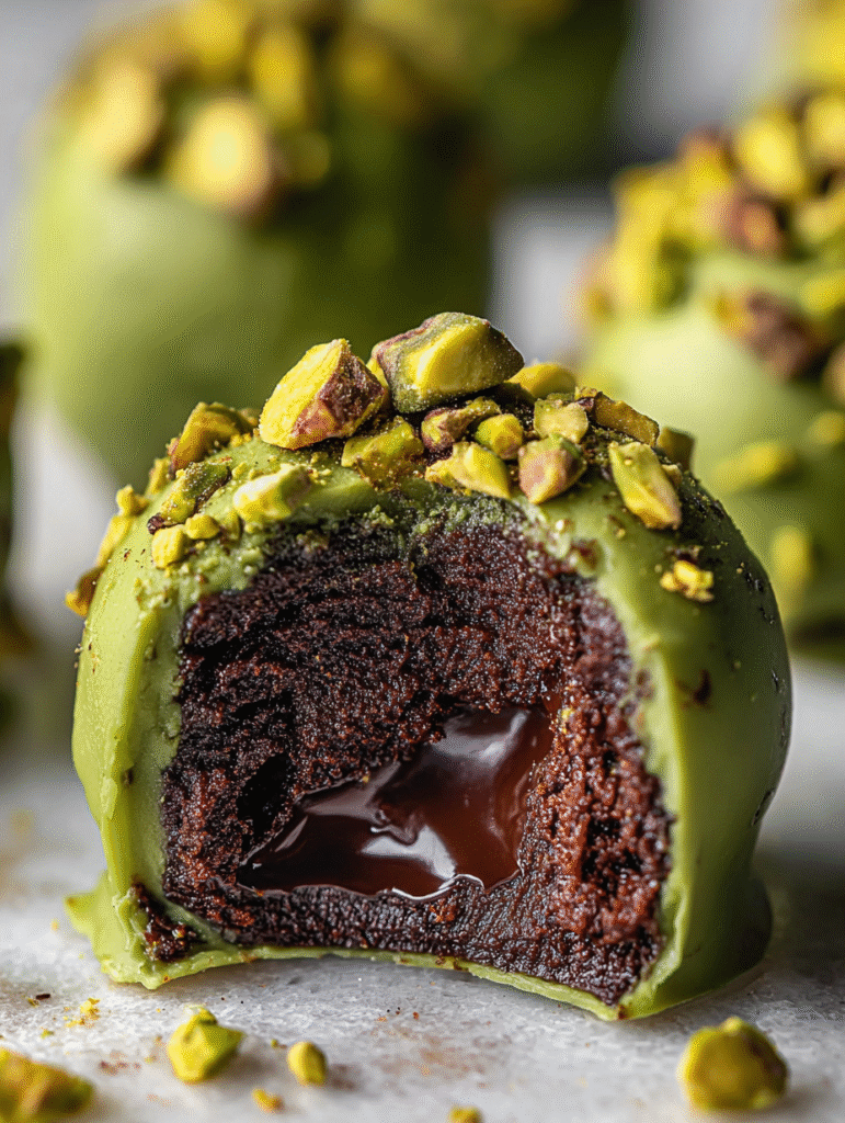 Pistachio Ferrero Rocher Brownies (Ultimate Fudgy Truffle Brownies Recipe)