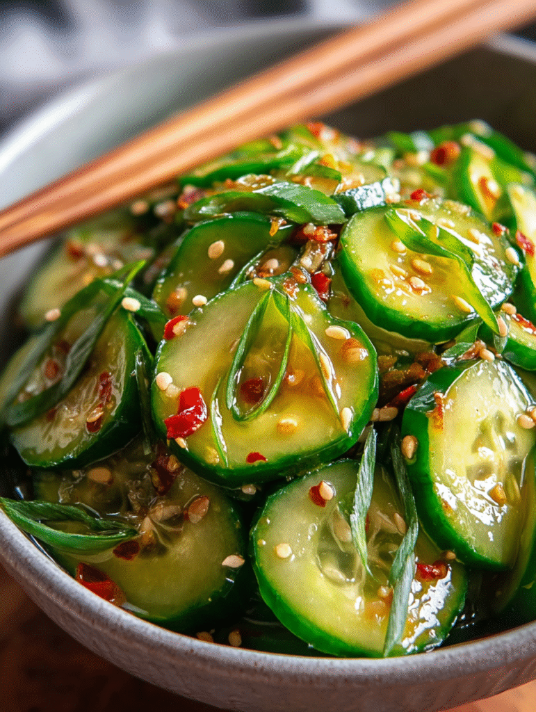 Asian Cucumber Salad: The Best Tangy & Crunchy Side for Any Meal