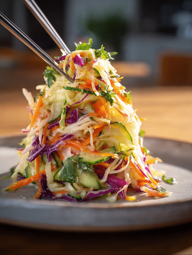Old Fashioned Sauerkraut Salad (Crunchy Tangy Classic Recipe)